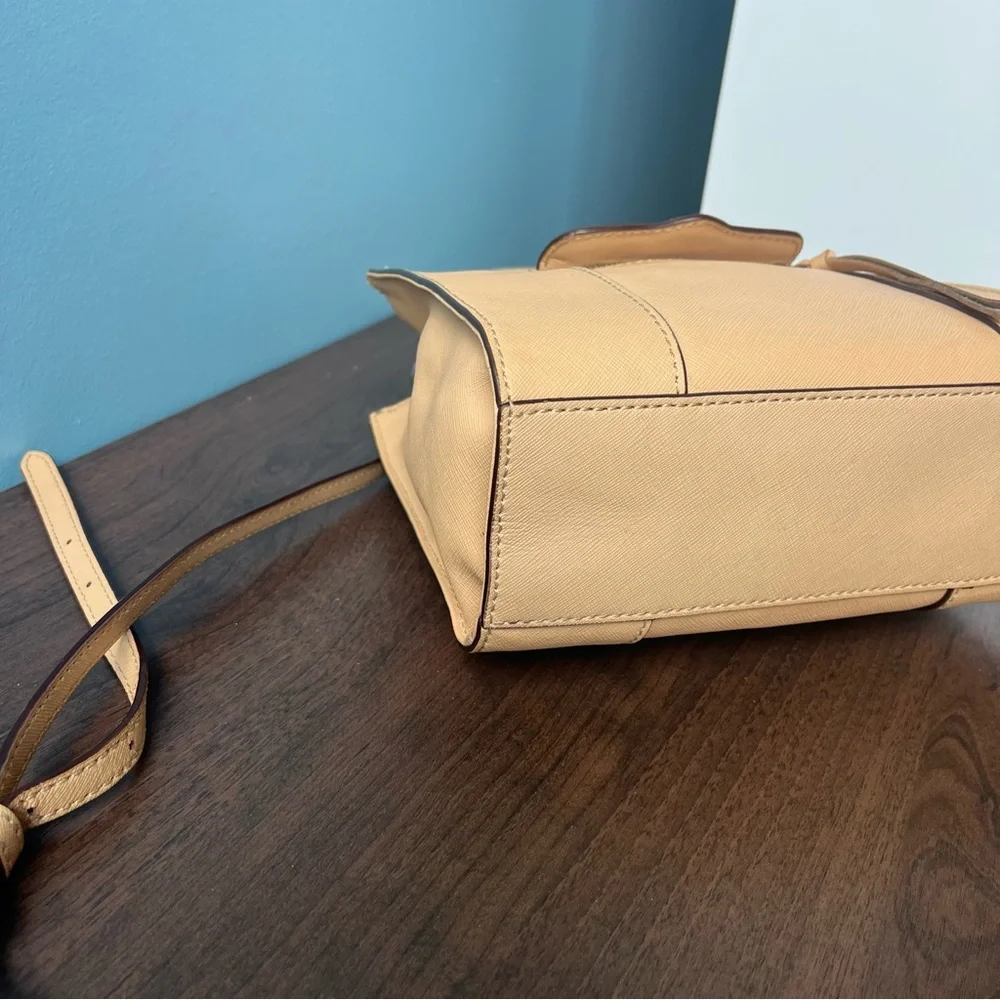 REBECCA MINKOFF Tan MAB Tote Crossbody Satchel Megan Darren MAC